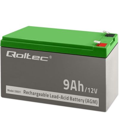 8. Qoltec 53031 gel battery
