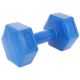 3. EB FIT composite dumbbell set 2x2kg blue 1027029