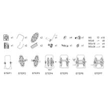 Neo Hose Stand (Metal, Up to 100m, 1/2" Hose)