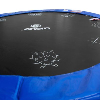 3. FOLDABLE GARDEN TRAMPPOLINE WITH INNER NET 8FT 244CM ENERO