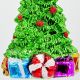 4. MICA Safe Plastic Moulding Bauble – Christmas Tree