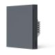 4. AQARA SMART WALL SWITCH H1 GRAY (NO NEUTRAL, SINGLE ROCKER)