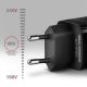 3. AXAGON ACU-DPQ65 Wall charger, GaN 65W, 3x port (USB-A + dual USB-C), PD3.0/QC4+/PPS/Apple