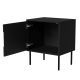 6. INSERTO bedside table 2 pcs 50x40x61.5 black + LED