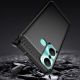 3. Carbon Case case for Infinix Hot 20 Play flexible silicone carbon cover black