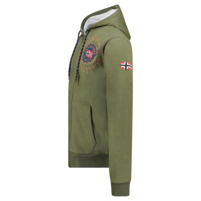 3. Geographical Norway Geganto DB 100 M sweatshirt WZ3028H/GN-Kaki
