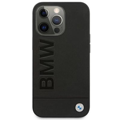 3. BMW Signature Logo Imprint Case for iPhone 13 Pro Max - Black