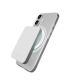 3. Puro Lite Mag TPU+PC Case Compatible with MagSafe for iPhone 17 - Transparent with White Ring
