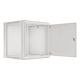 14. INSTALLATION RACK CABINET, WALL-HUNG 19" 12U 600X600, GRAY, METAL DOORS (FLAT PACK)