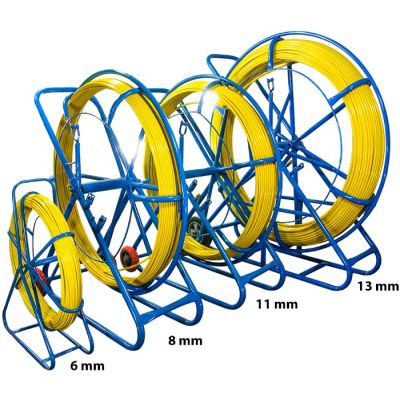 Extralink Pilot Cable Puller Pilot 4.5mm 100m FRP Fiberglass, Diameter 4.5mm, Length 100m, Yellow