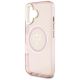 6. Guess IML Metal Mountain Logo MagSafe iPhone 16 Case - Pink