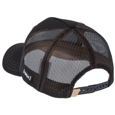 3. Capslab One Piece Trucker Cap CL-OP2-1-CAS-WAN3 Black One Size