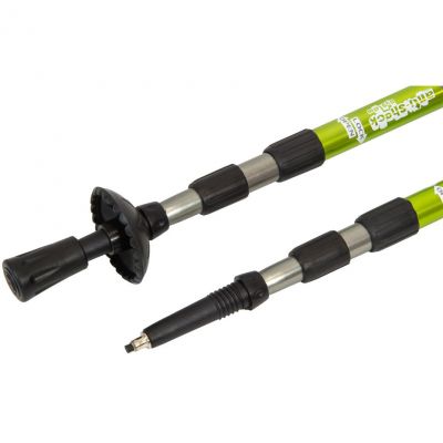 4. Enero Expedition trekking poles with cover, green 338696