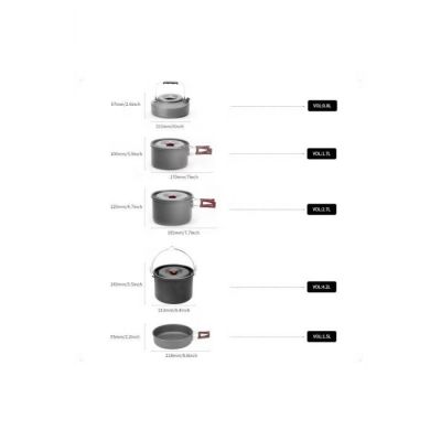 3. FMC-212 FIRE-MAPLE cookware set