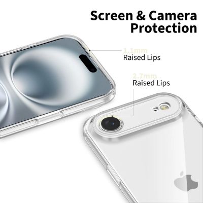 2. Tech-Protect FlexAir Case for iPhone 17 Air - Clear