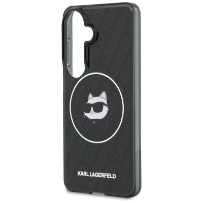 6. Karl Lagerfeld IML Repeated Choupette MagSafe Case for Samsung Galaxy S26 - Black