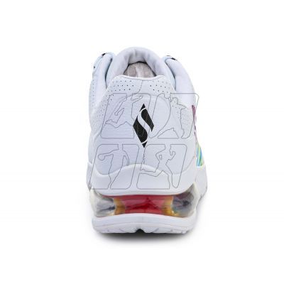 7. Skechers Uno 2 Shoes - Floating Love W 155521-WHT