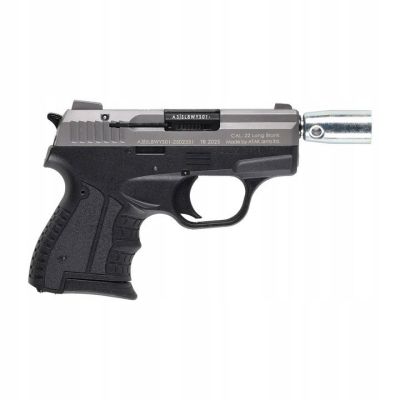 7. STALKER M906 BAS Alarm and Signal Pistol, Cal. .22 Long Blank (6 mm) Titanium