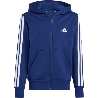 2. adidas Essentials Full-Zip Navy Blue Kids' Sweatshirt JY4980