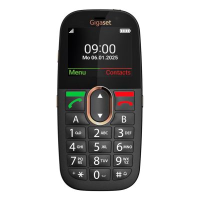 Gigaset GL695 5.87 cm (2.31") 113 g Black Phone for seniors