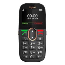 Gigaset GL695 5.87 cm (2.31") 113 g Black Phone for seniors
