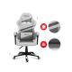 15. Huzaro Force 4.4 Gray Mesh Gaming Chair