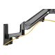 8. Single wall mount for 1xLCD max 43" and 23kg with gas spring