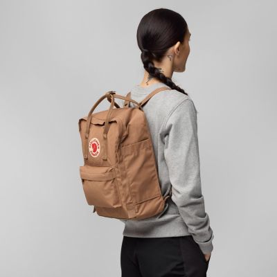 5. Fjällräven Kanken Backpack Beige Polyamide, Polypropylene (PP), Vinylon