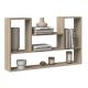 2. BILBAO 4P hanging shelf 100x16xH60 sonoma