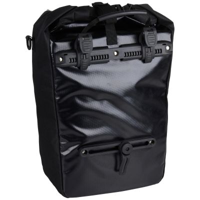4. WATERPROOF REAR BIKE BAG FOR TRUNK, BLACK 24L DUNLOP