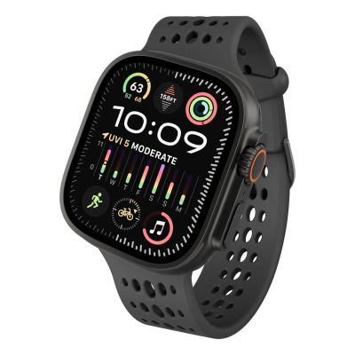 5. Decoded Ares O Watch Band Black Silicone
