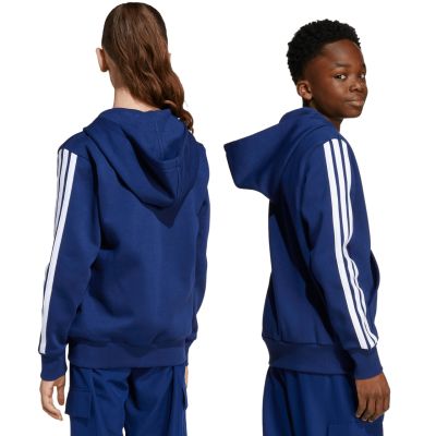 3. adidas Essentials Full-Zip Navy Blue Kids' Sweatshirt JY4980