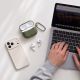 9. Tech-Protect Silicone Hook Case for AirPods 4 - Green