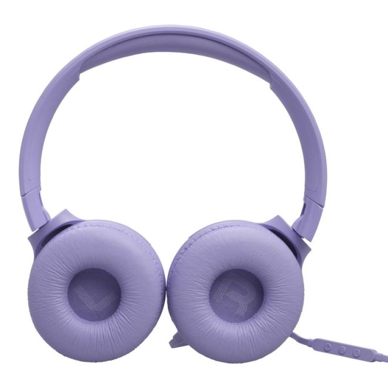 7. JBL Tune520C USB-C Purple On-Ear Headphones