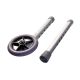 34. Three-function aluminum rehabilitation walker