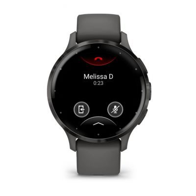 2. Garmin Venu 3S Pebble Gray Watch