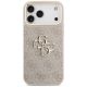 3. Guess 4G Big 4G Classic Logo Big Strap Metal Buttons Case for iPhone 17 Pro Max - Pink