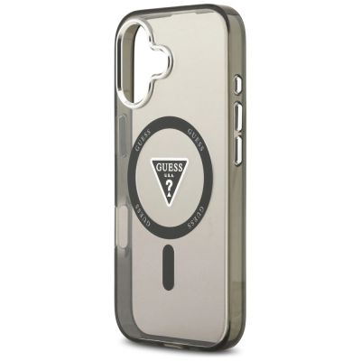 6. Guess IML Gradient Triangle Logo MagSafe case for iPhone 17 - black