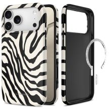 Tech-Protect Lamano MagSafe case for iPhone 18 Pro / 17 Pro - white and black