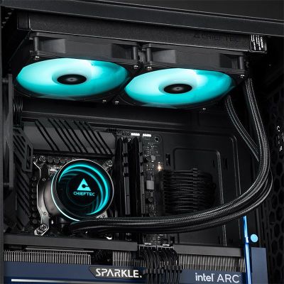 9. Chieftec Iceberg 240 RGB Water Cooling