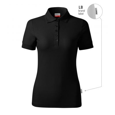 Malfini Reserve W MLI-R23LB Black Polo Shirt