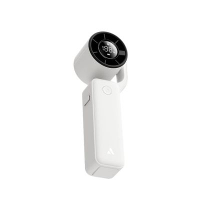 5. Aecooly Air Gimbal Portable Handheld Fan, White