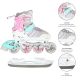 3. NH18192 4in1 PINK SIZE S(29-33) ROLLER SKATING WITH HOCKEY SLEEVE NILS EXTREME