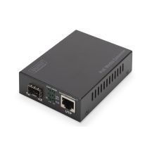 Gigabit PoE Media Converter, RJ45 / SFP, PSE