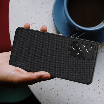 16. Nillkin Super Frosted Shield Pro durable case cover for Samsung Galaxy A73 black