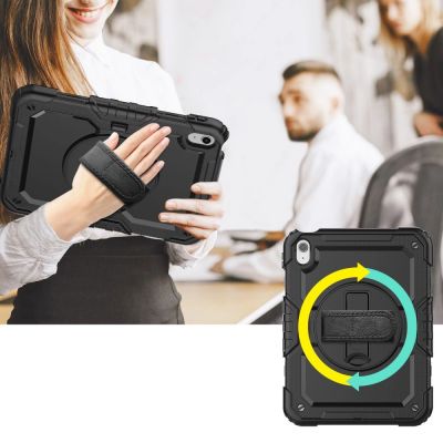 7. Tech-Protect Solid360 Case for iPad 10.9" 2022 - Black