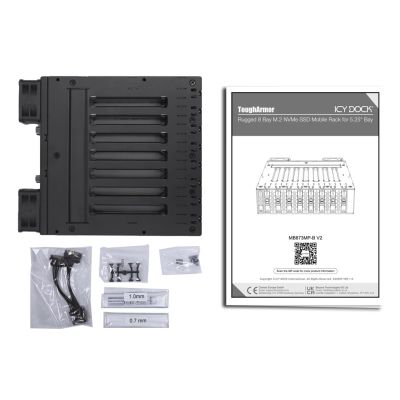 5. ICY ToughArmor MB873MP-B V2 Docking Station - Storage Enclosure - M.2 - PCIe 4.0