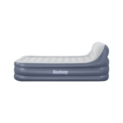9. Bestway 67923/23 Air Mattress Double Mattress Gray, White Unisex