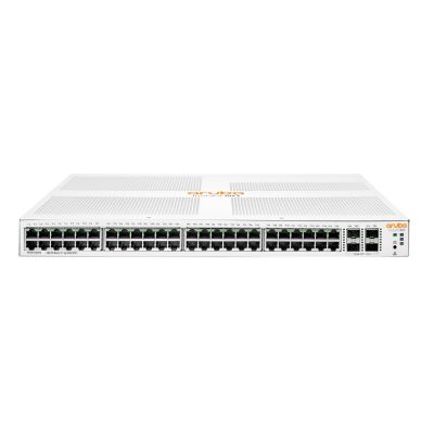4. Aruba Instant On 1930 48G Class4 PoE Switch 4SFP/SFP+ 370W Managed L2+ Gigabit Ethernet (10/100/1000) PoE Support 1U White