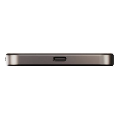 4. ZENS Slim Qi2 Aluminum Powerbank - 5000 mAh magnetic powerbank compatible with MagSafe and Qi2 (black)